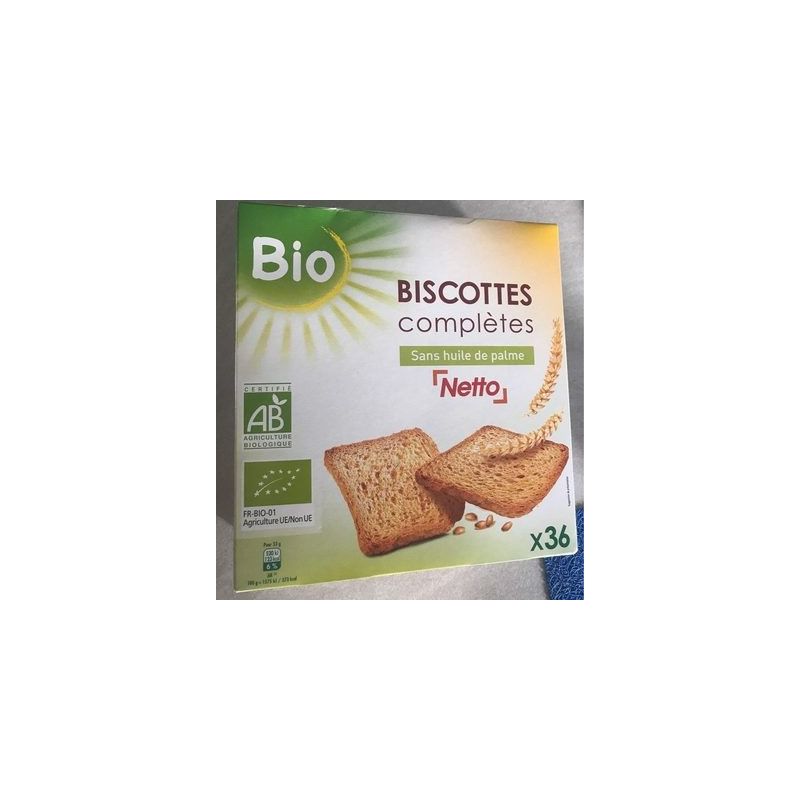 Netto 36 Biscot.Cplte Bio300G