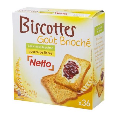 Netto 36 Biscott. Brioche 300G