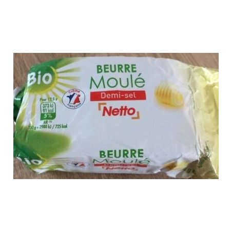 Netto Beurre Bio Mle Ds 250G