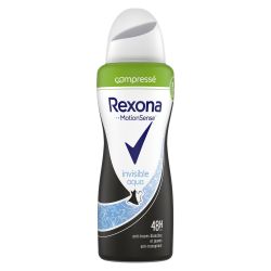 Rexona Déodorant Invisible Compressé Anti-Transpirant : Le Spray De 100Ml