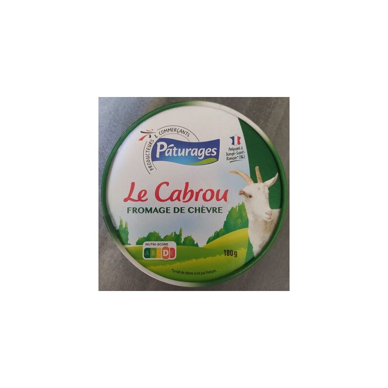 Paturages Pat Chevre Boite Le Cabrou180G