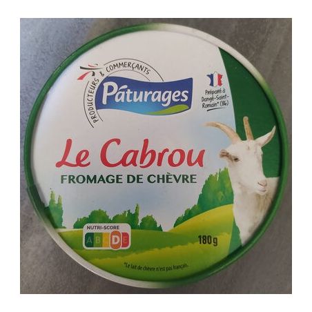 Paturages Pat Chevre Boite Le Cabrou180G