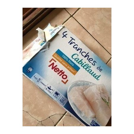 Netto Trche Cabillaud X4 400G