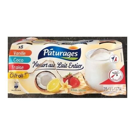 Paturages Pat Yrt Pt Verre Pan 8X125G