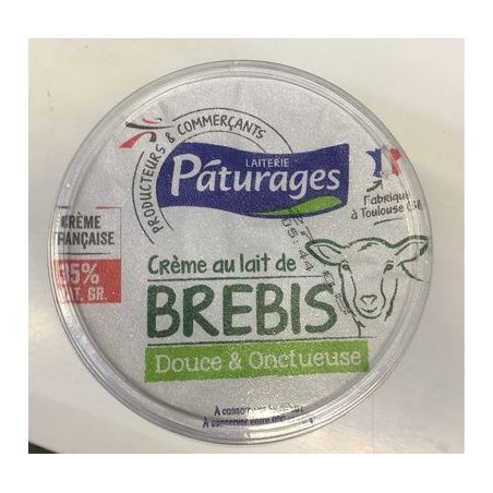 Paturages Pat Creme Epaisse Brebis 20Cl