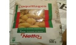 Netto Coquillage 500G