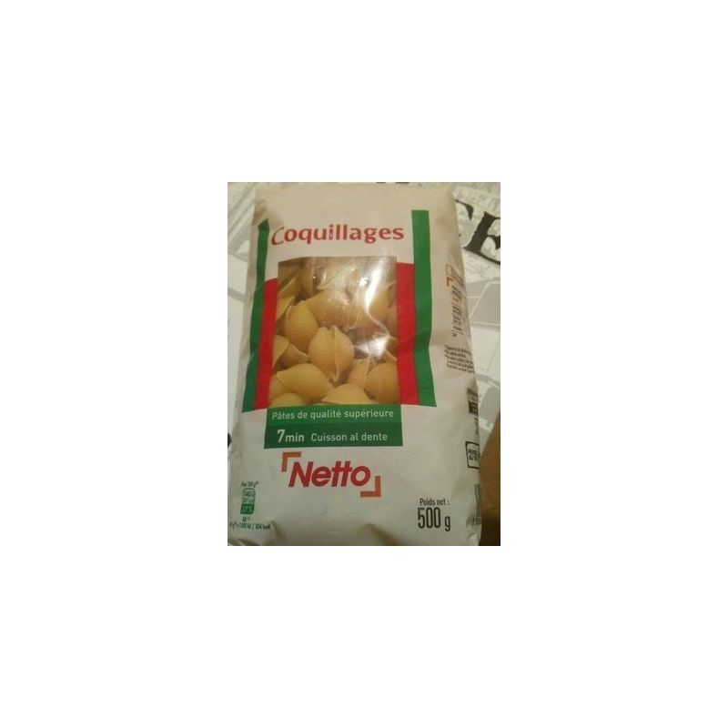 Netto Coquillage 500G