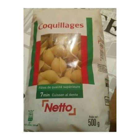 Netto Coquillage 500G