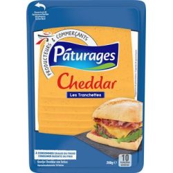 Paturages Cheddar Tranche 200G
