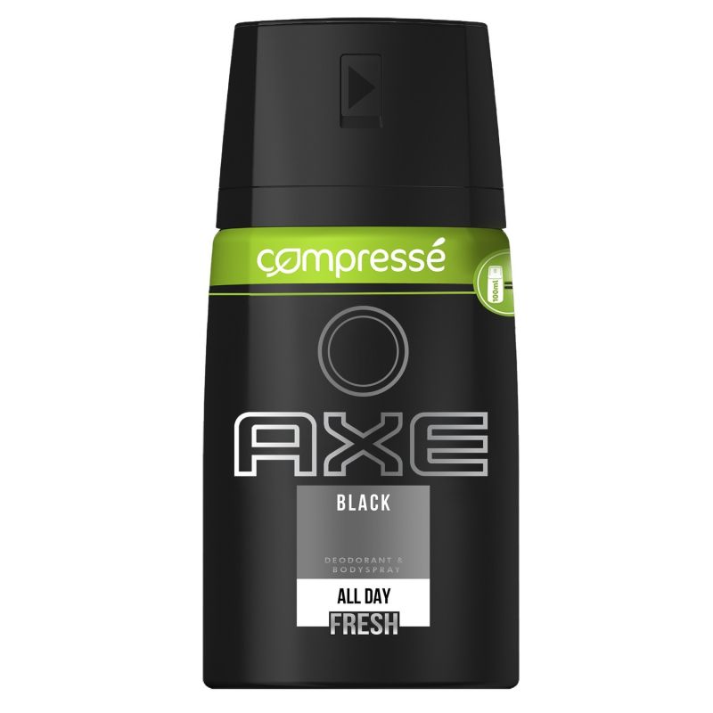 Axe Déodorant Black Compressé : Le Spray De 100Ml