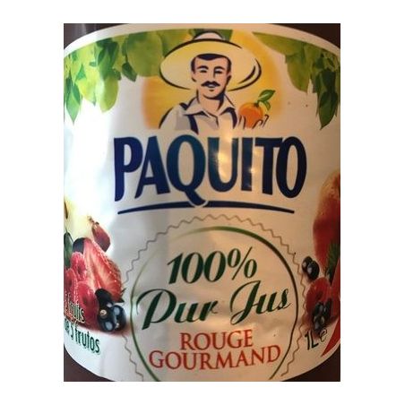 Paquito S/Paquito Pj Fruit Rge Pet 1L