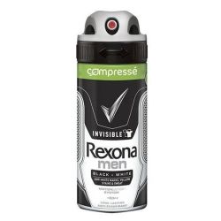 Rexona Déodorant Men Compressé Invisible Black & White Homme 100 Ml
