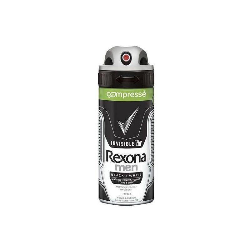 Rexona Déodorant Men Compressé Invisible Black & White Homme 100 Ml