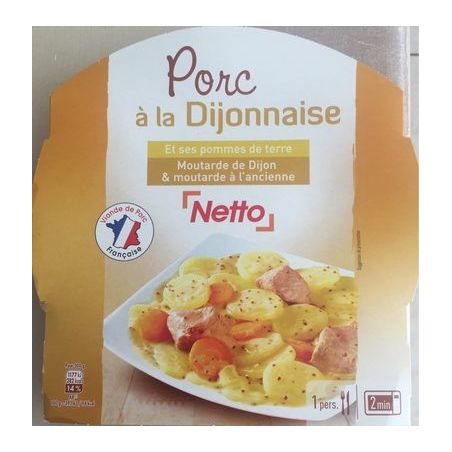 Netto Porc Dijonnaise Barq300G