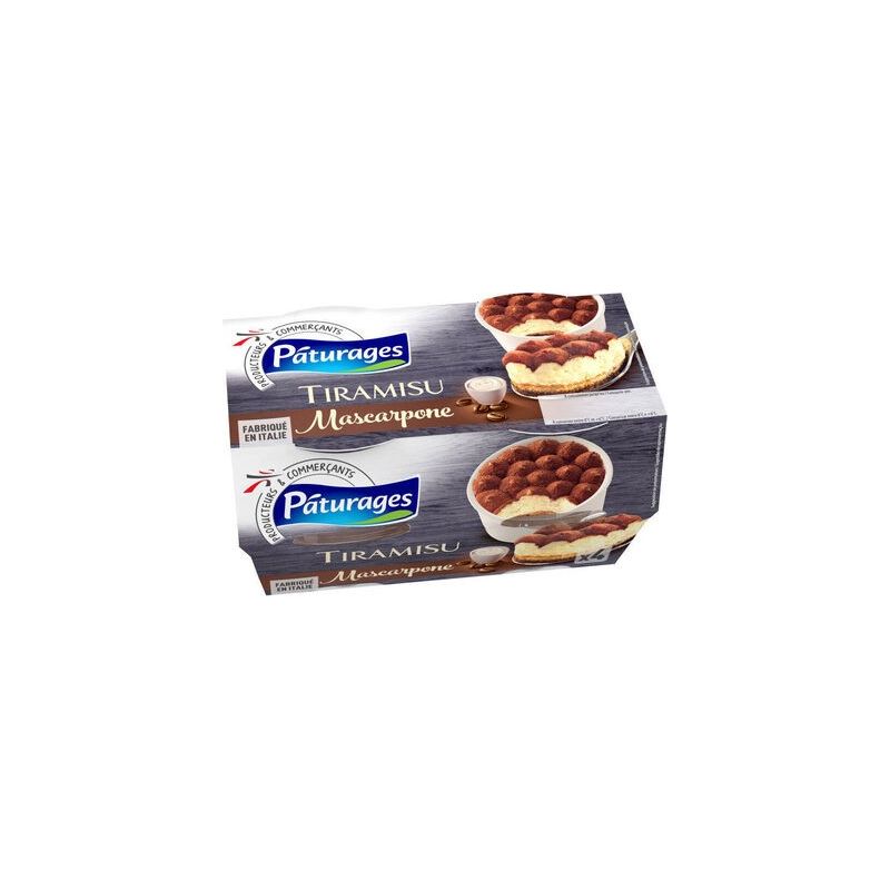 Paturages Pat Tiramisu 4X80G