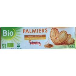 Netto Palmiers Bio 100G