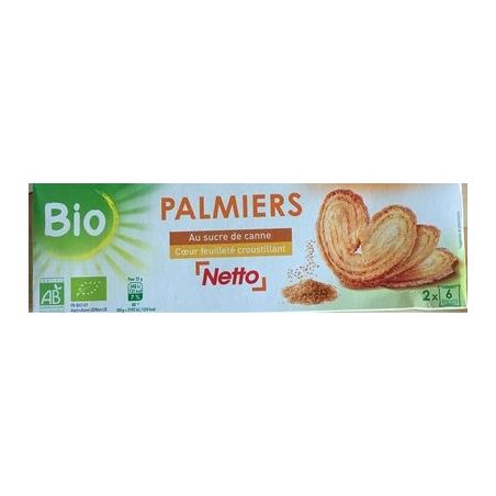 Netto Palmiers Bio 100G