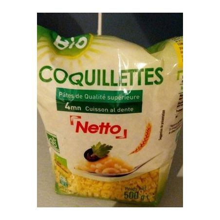 Netto Coquillettes Bio 500G