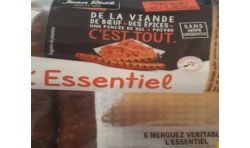 Jean Roze Jroze 6 Merguez Essentiel 300G