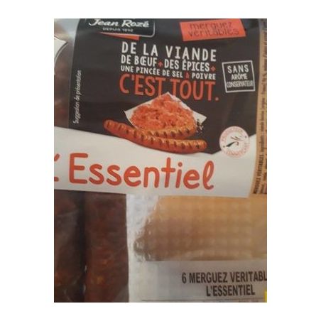 Jean Roze Jroze 6 Merguez Essentiel 300G
