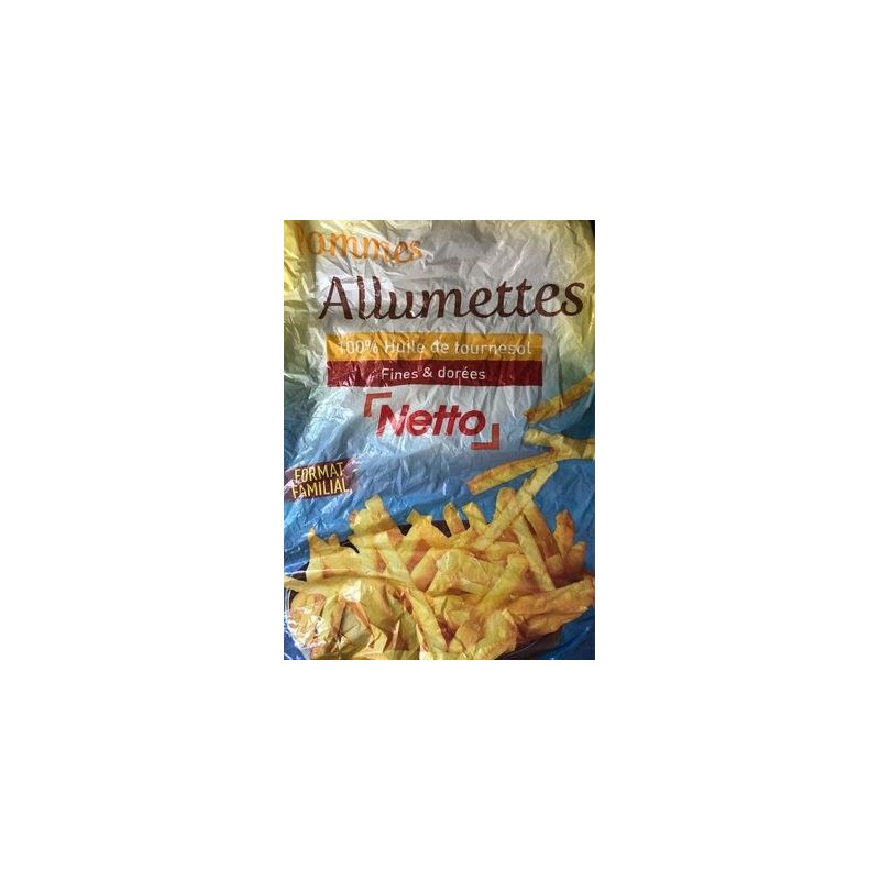 Netto Pom Frites Allumet 2.5Kg