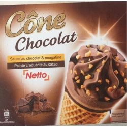 Netto Cones Chocolat X6 444G