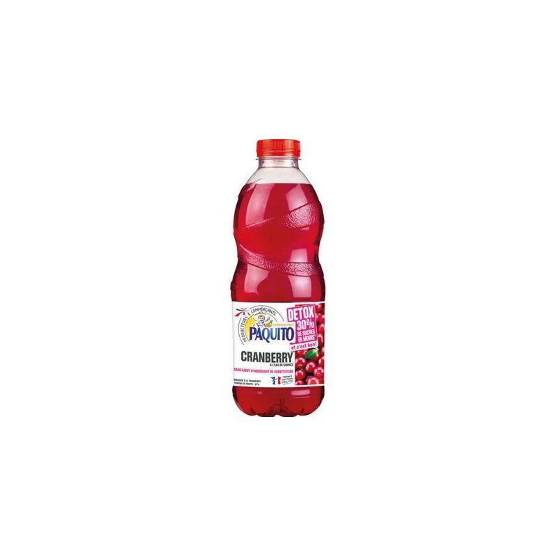 Paquito Boiss Cran Detox 1L