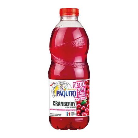 Paquito Boiss Cran Detox 1L