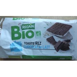 Regain Galett.Riz Nap Choc Lt Bio100