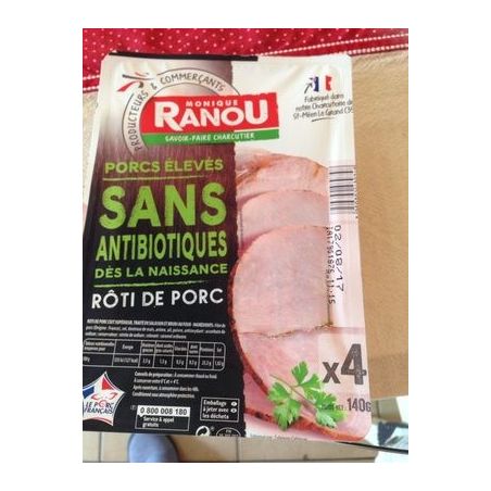Ranou Roti Porc S/Antibio4T140