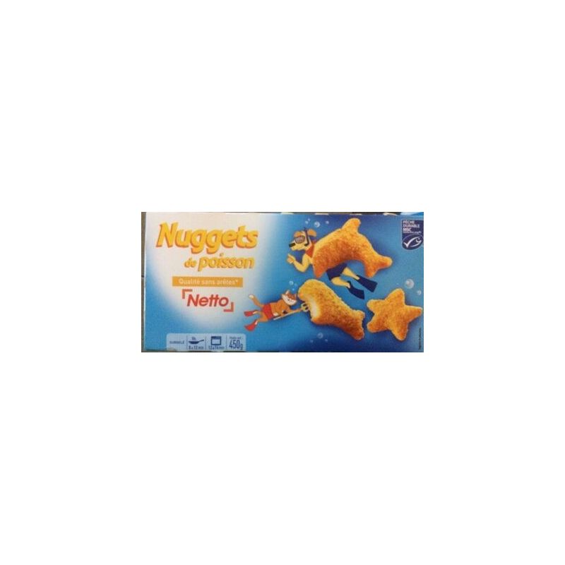 Netto Msc Nuggets Poisson 450G