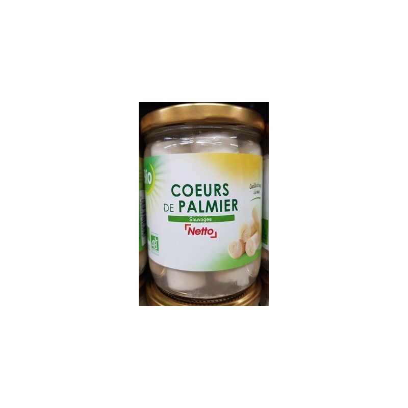 Netto Coeurs Palmier Bio 250G