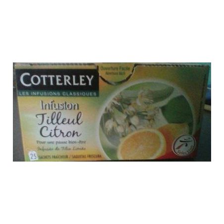 Cotterley Cott.Infus.Tilleul Citron 35G
