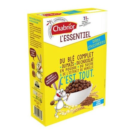 Chabrior Cha.L Essent.Billes Choc 375G