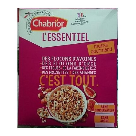 Chabrior Cha.Essent.Muesli Floc.Figu500