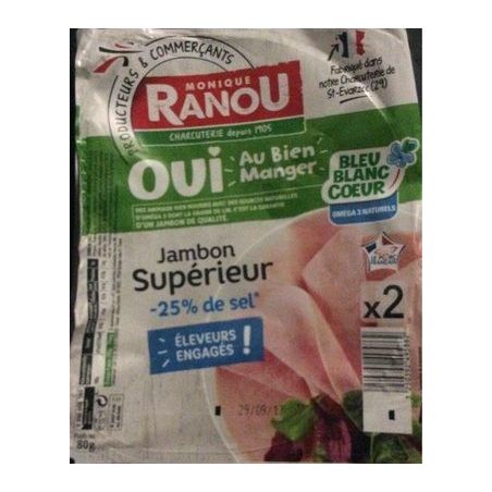 Ranou Jambon Sup Dd Bbc 2T80Gr