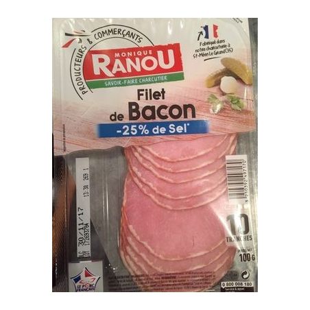 Ranou Ran Filet Bcon Fum Tsr10T 100G