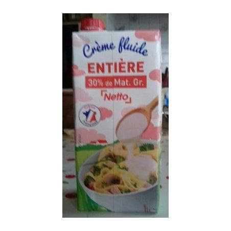 Netto Creme Uht Liq Mg30% 1L