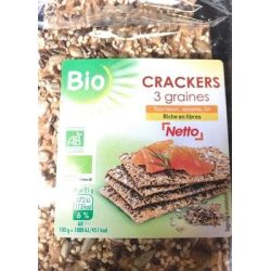 Netto Nett.Crackers 3 Graines Bio200