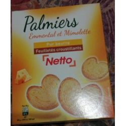 Netto Nett.Palmiers Emment/Mimol100G