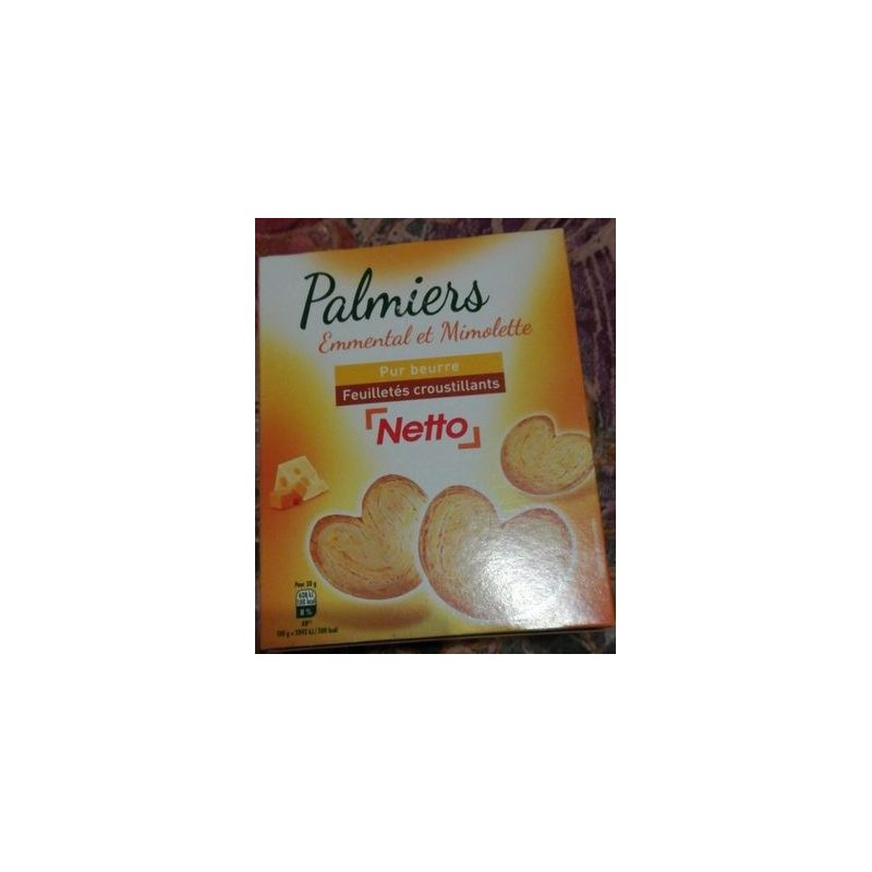 Netto Nett.Palmiers Emment/Mimol100G