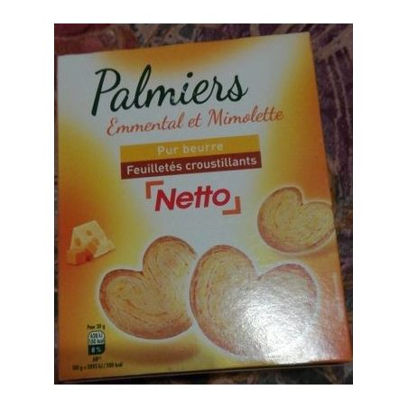 Netto Nett.Palmiers Emment/Mimol100G