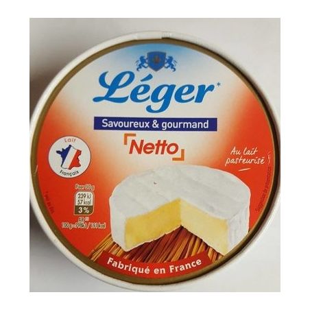 Netto Fromage Leger 250G