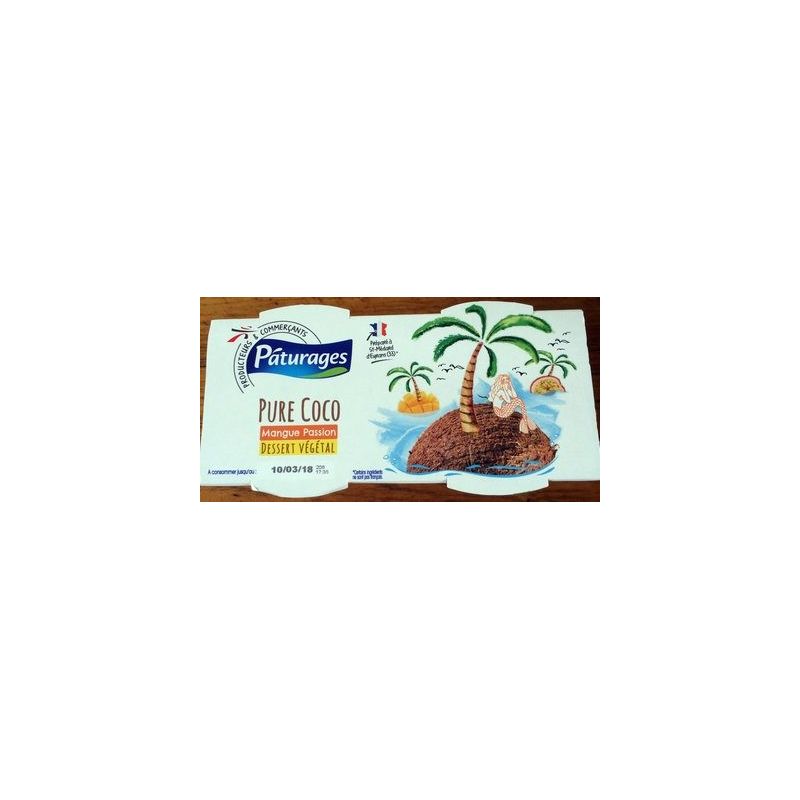 Paturages Pat Pur Coco Mangue Pass2X120G