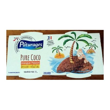 Paturages Pat Pur Coco Mangue Pass2X120G