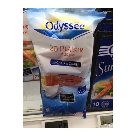 Odyssee Surimi Chair Crabe Trteau 340G