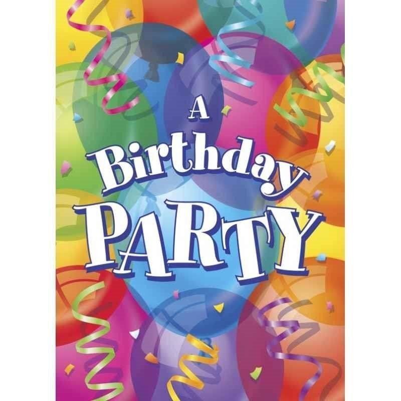Happy Birthaday Carte D Invit X8 Birth