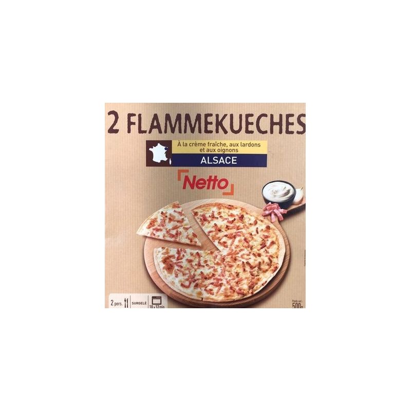 Netto Flammekueches X2 500G