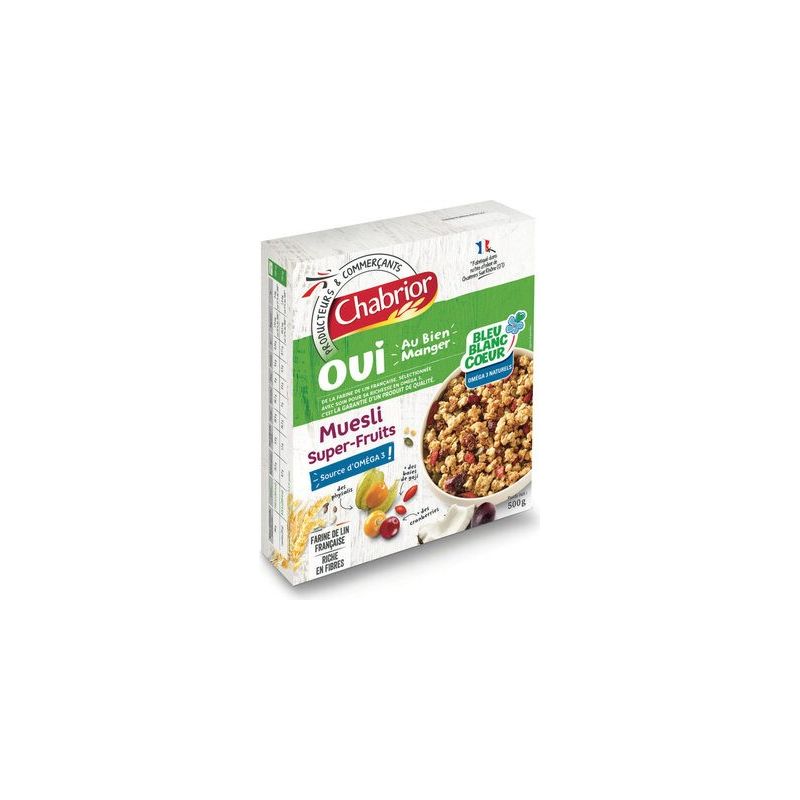 Chabrior Cha.Muesli Super Fts Bbc 500G