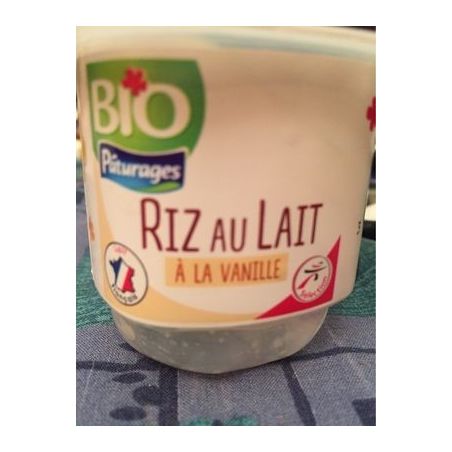 Paturages Bio Paturage Riz Vanille4X100G